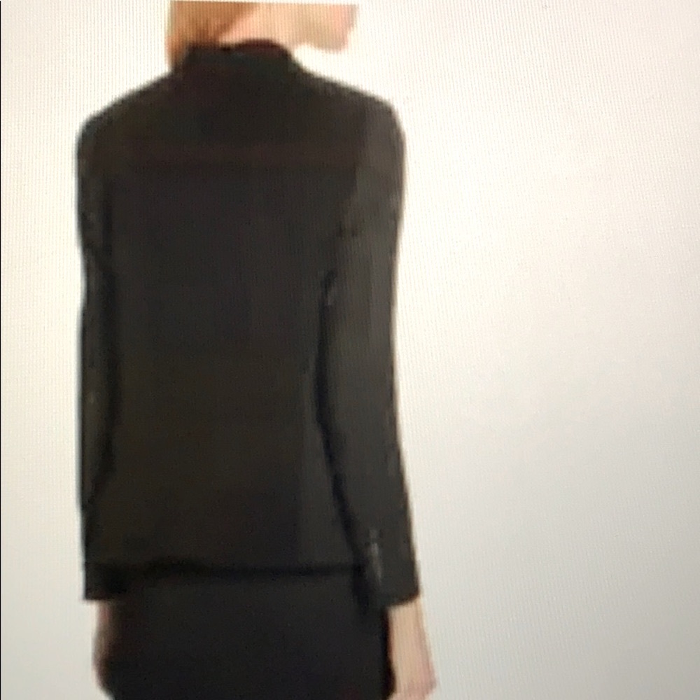 NWT Hugo Boss stretch fine wool jacket BLACK 10 - Picture 3 of 13